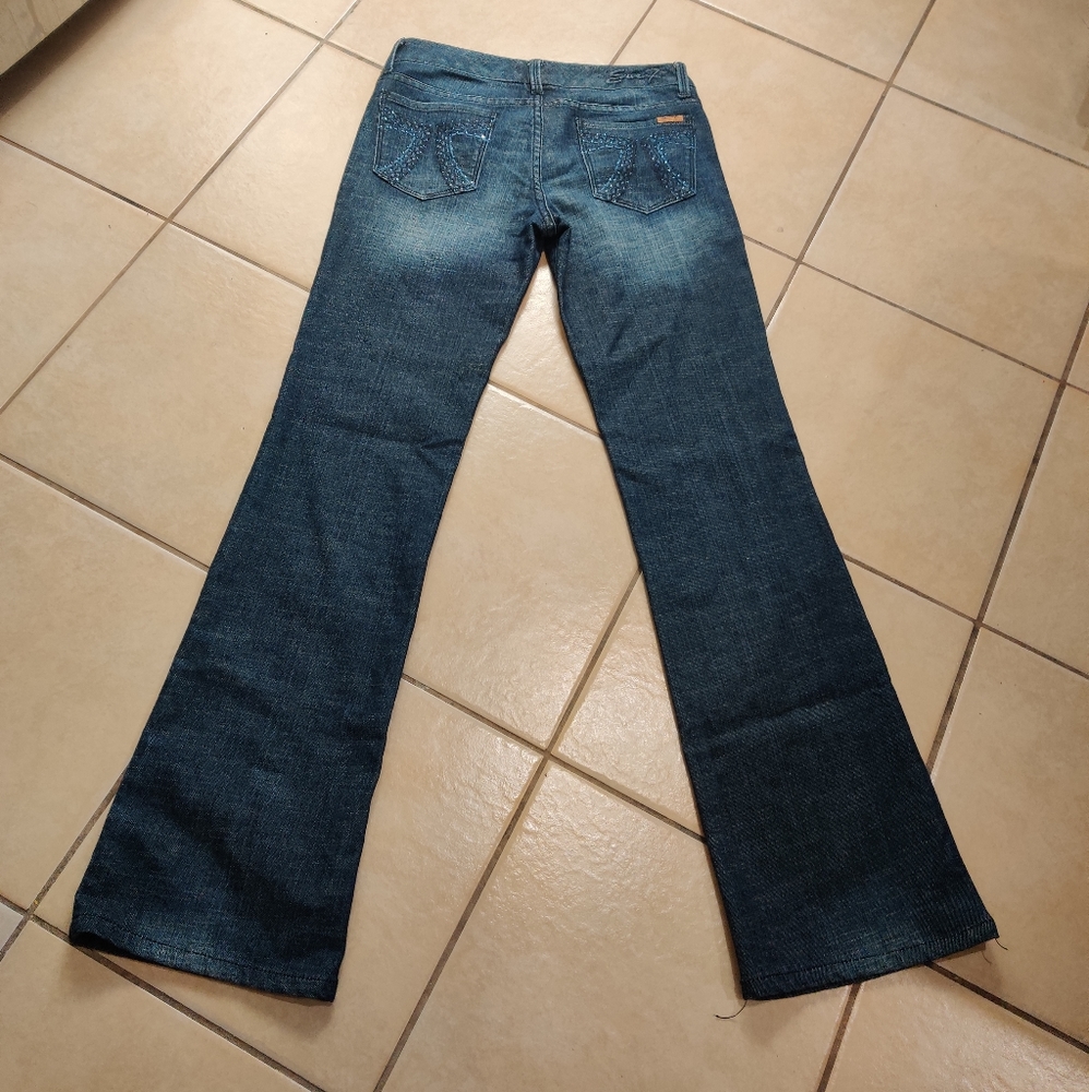 Seven7 Embroidered Bootcut Jean
